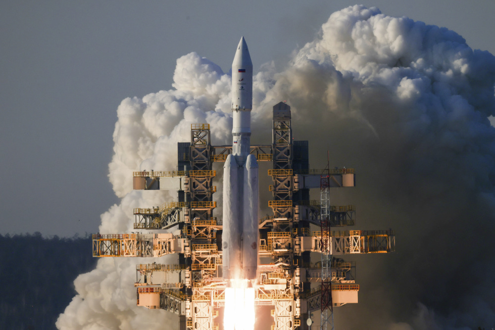俄成功发射安加拉a5重型运载火箭