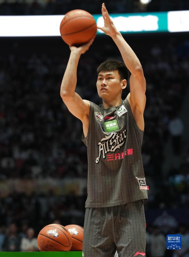 cba全明星:王睿泽获三分球大赛冠军_腾讯新闻