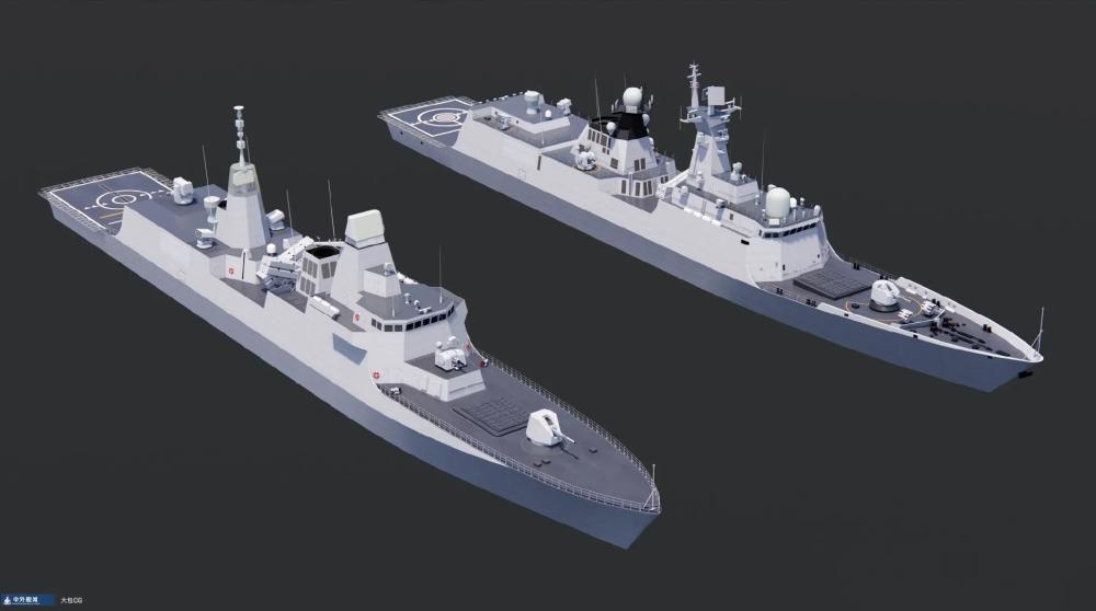 中国四款新舰全力建造，第二波造舰高潮，吨位能否超过100万吨？fun可数吗