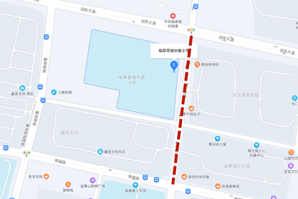 考点管制路段:07浮翠路:光明路至城中路田家炳实验中学考点管制路段