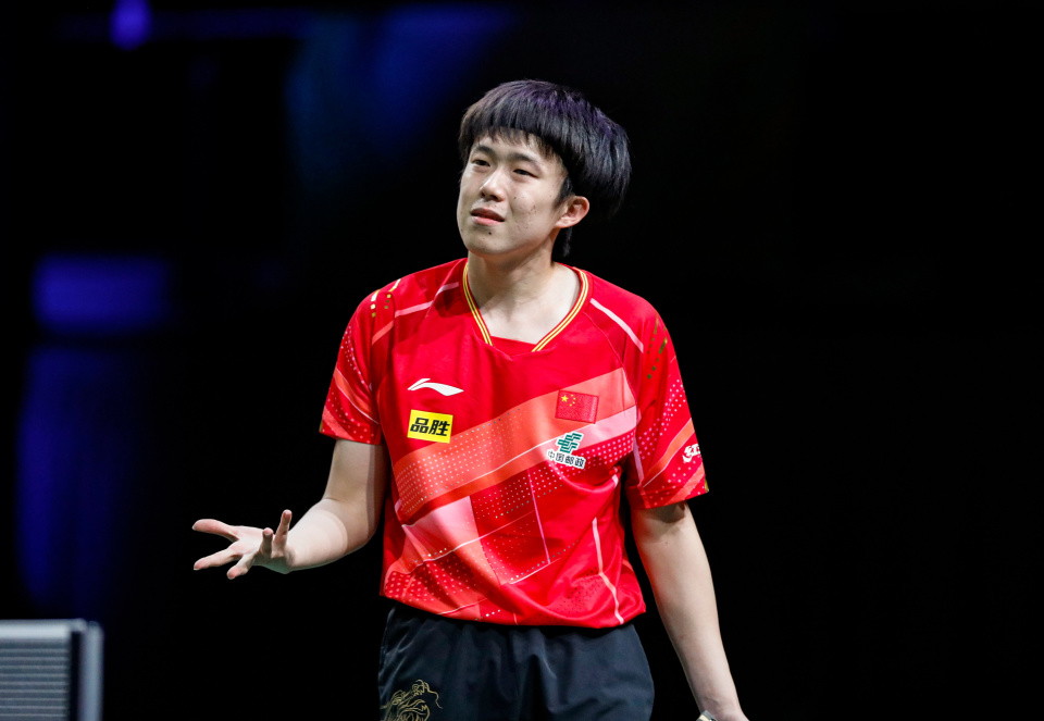 体育乒乓球世乒赛王楚钦晋级男单四强