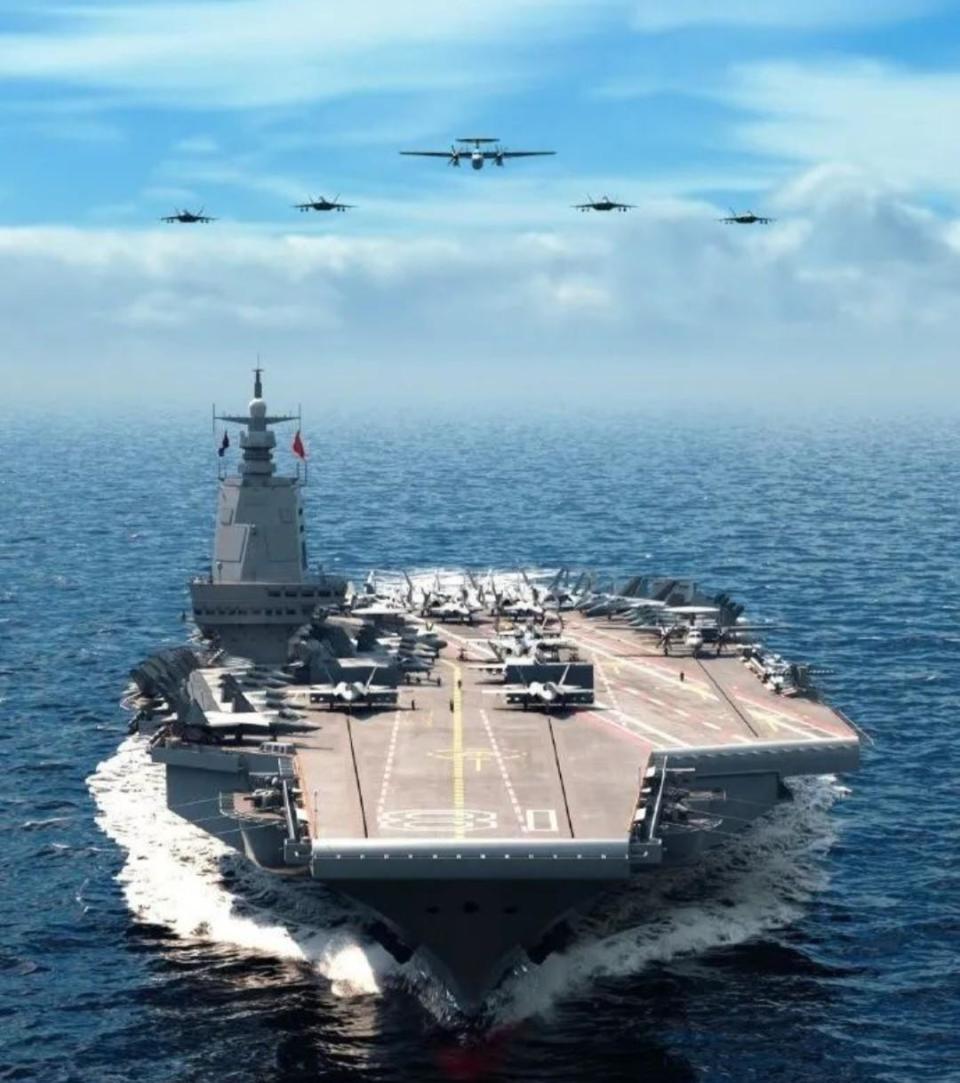 003航母要进行电磁弹射试验?最新发布的照片,引发全球军迷热议