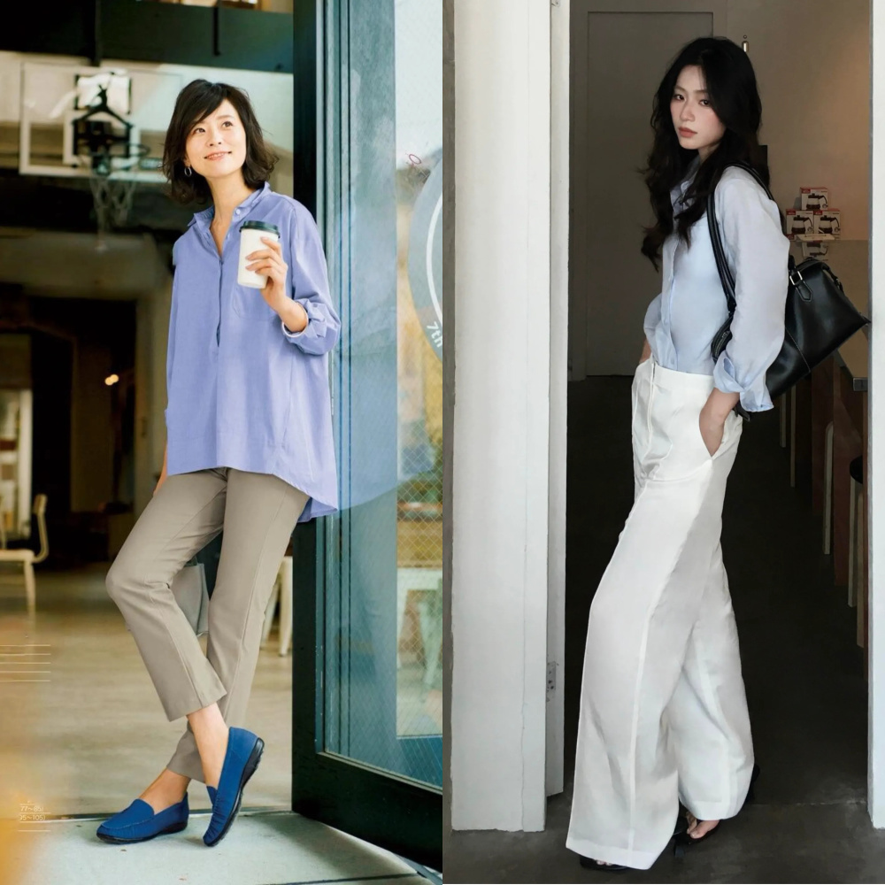 Gallery - Cách phối áo sơ mi mới này đang là xu hướng! Trông thật tuyệt khi kết hợp với chân váy và quần tây, và các tín đồ thời trang rất thích diện - image 18
