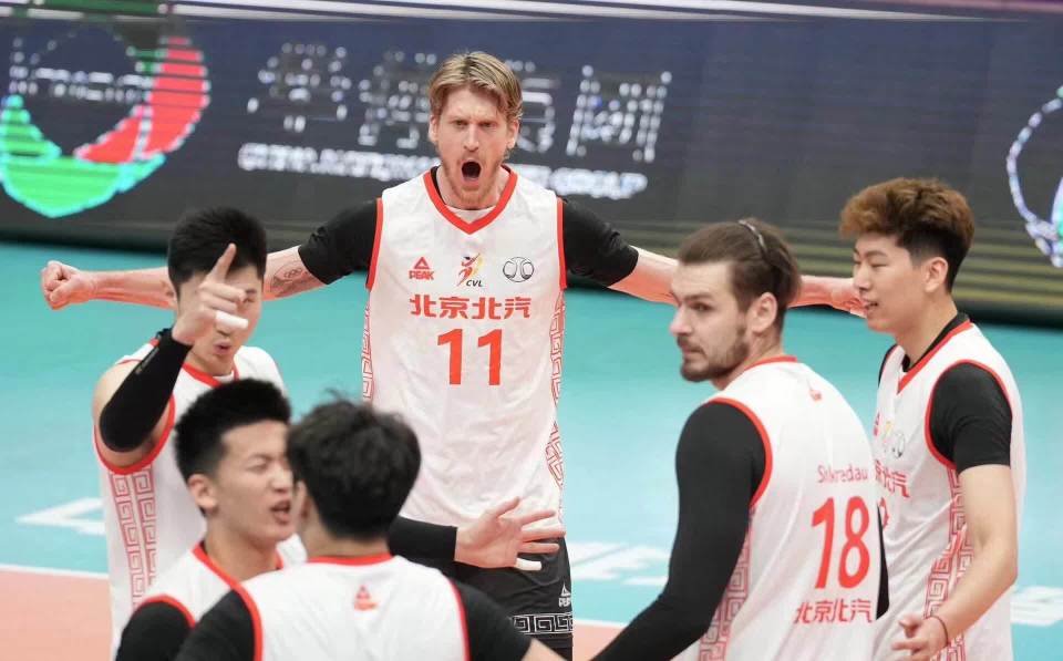 北汽男排晋级排超决赛京沪男排第八次巅峰对决