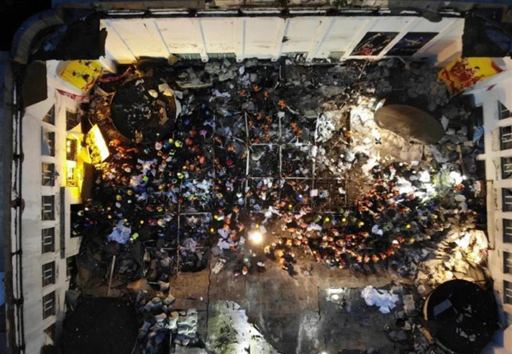 体育馆坍塌事故幸存小队员逃出后折返：跑一半听到呼救声，又回去救人内容是什么-313啦实用网