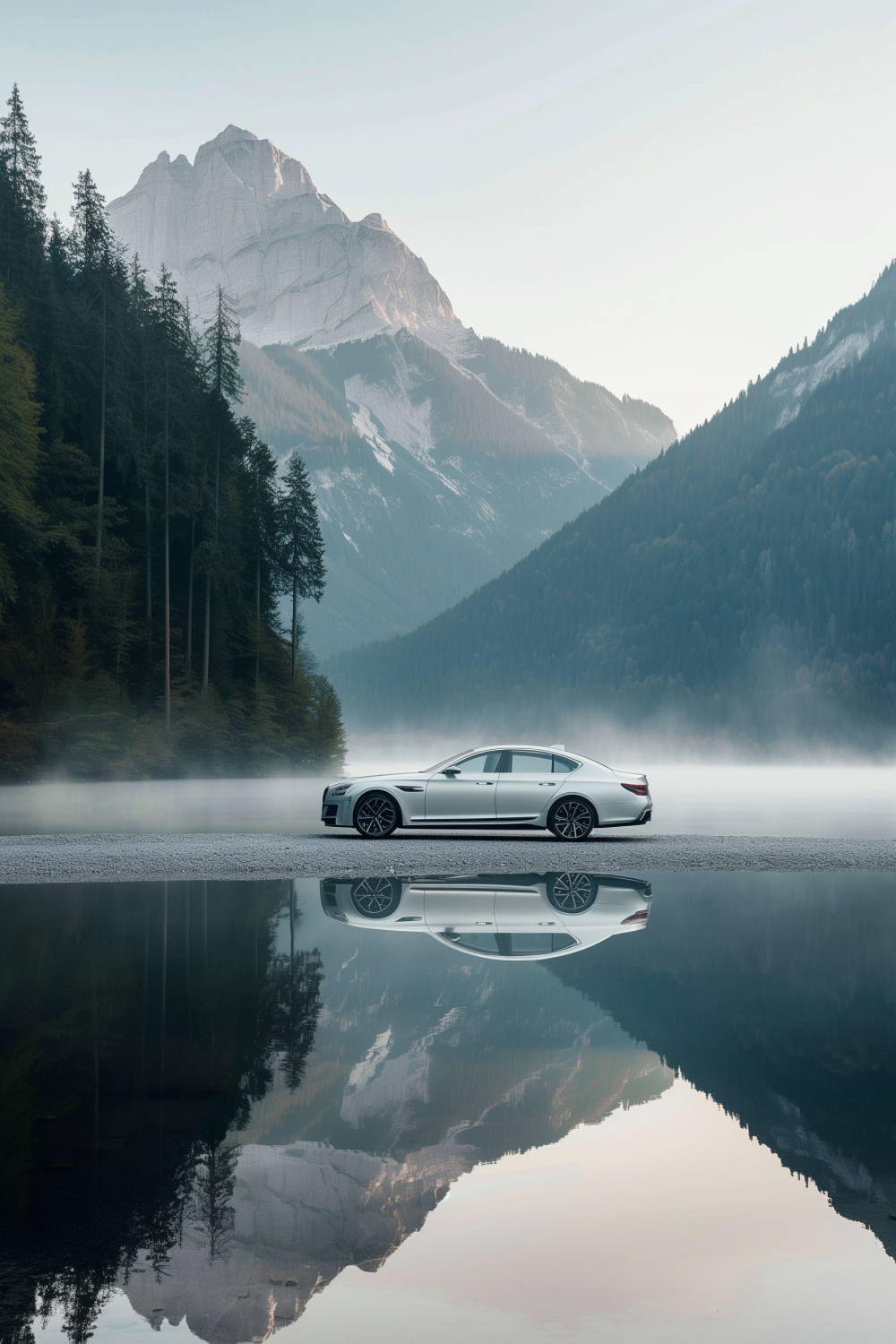 汽车山水美图,可当壁纸