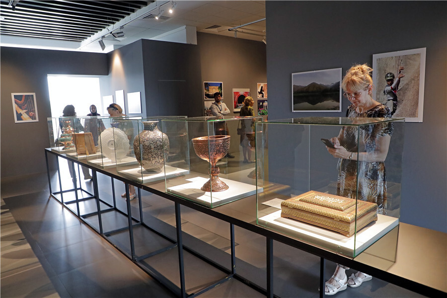 俄罗斯全俄展览中心举办伊朗艺术展