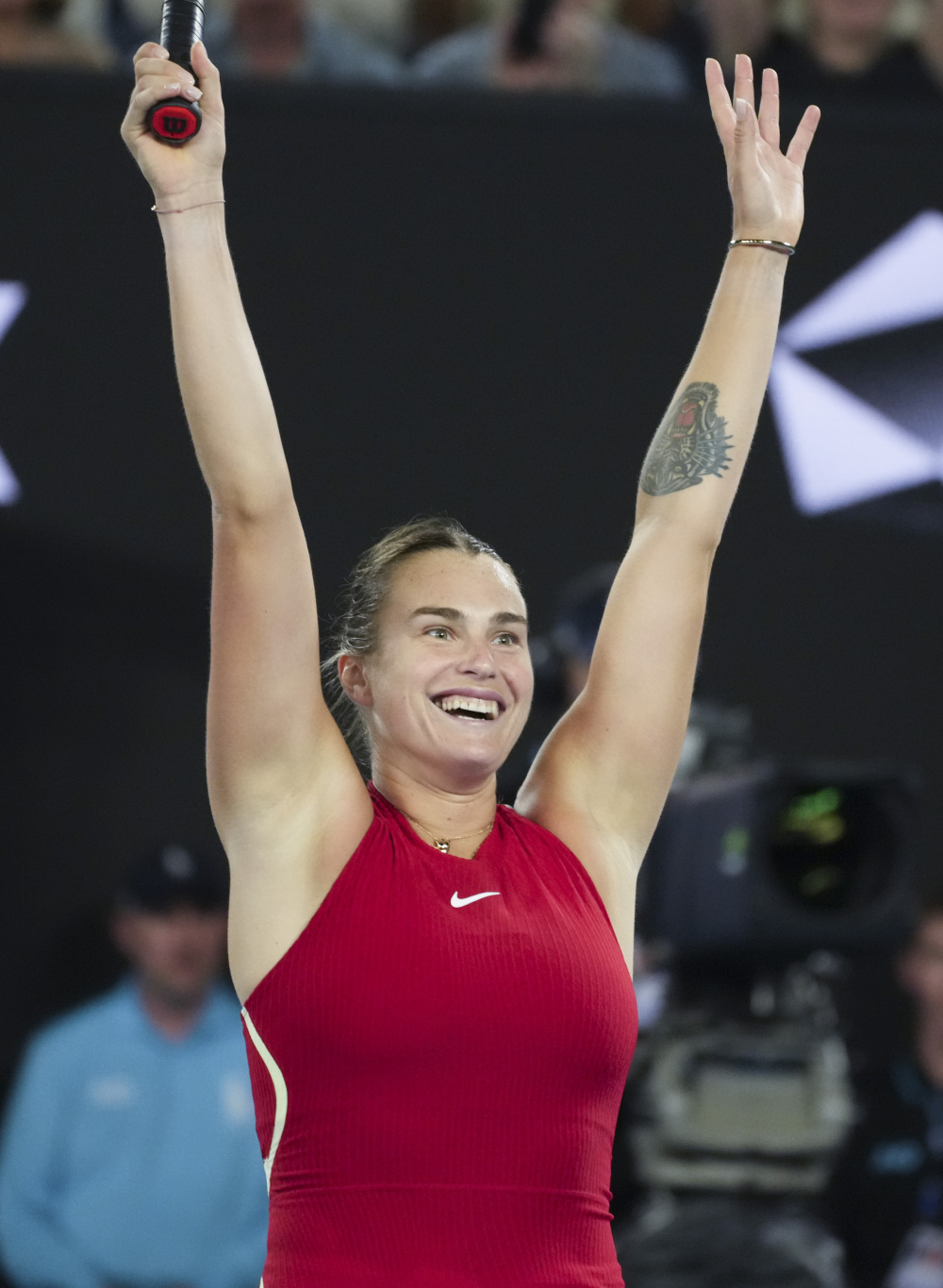 网球——澳网女单:萨巴伦卡夺冠