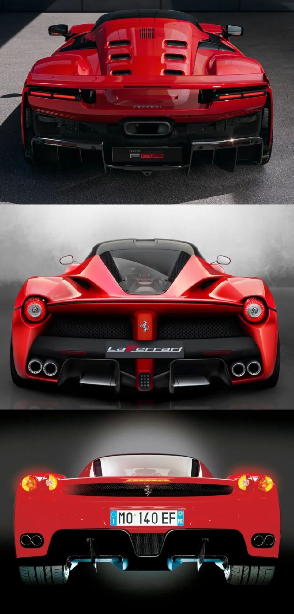 全新法拉利马王f80发布,舍弃v12,史上最强混动v6才是未来?