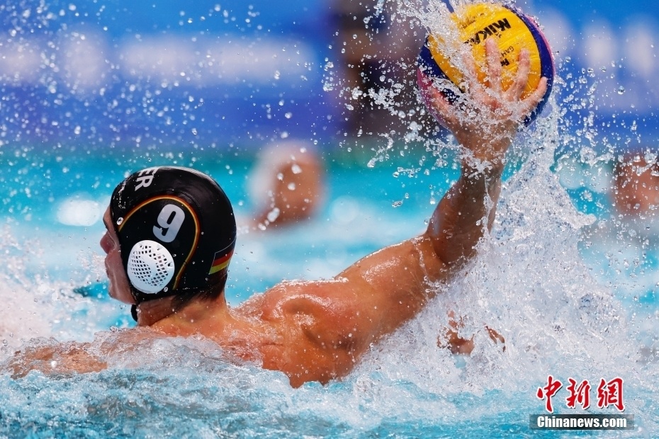 成都大运会水球男子小组赛德国战胜日本