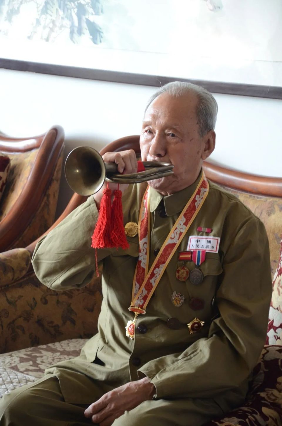 南启祥:火线入党的小号手 |《留住抗美援朝老兵的声音》44