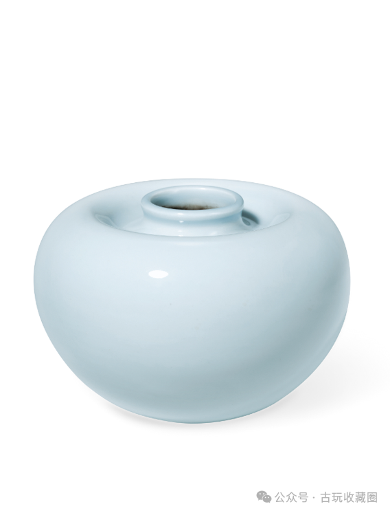 清康熙天蓝釉苹果尊-腾讯新闻