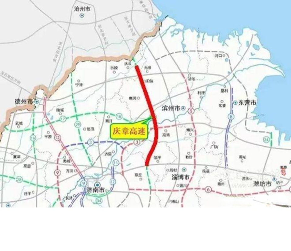 庆云县高速公路规划图片