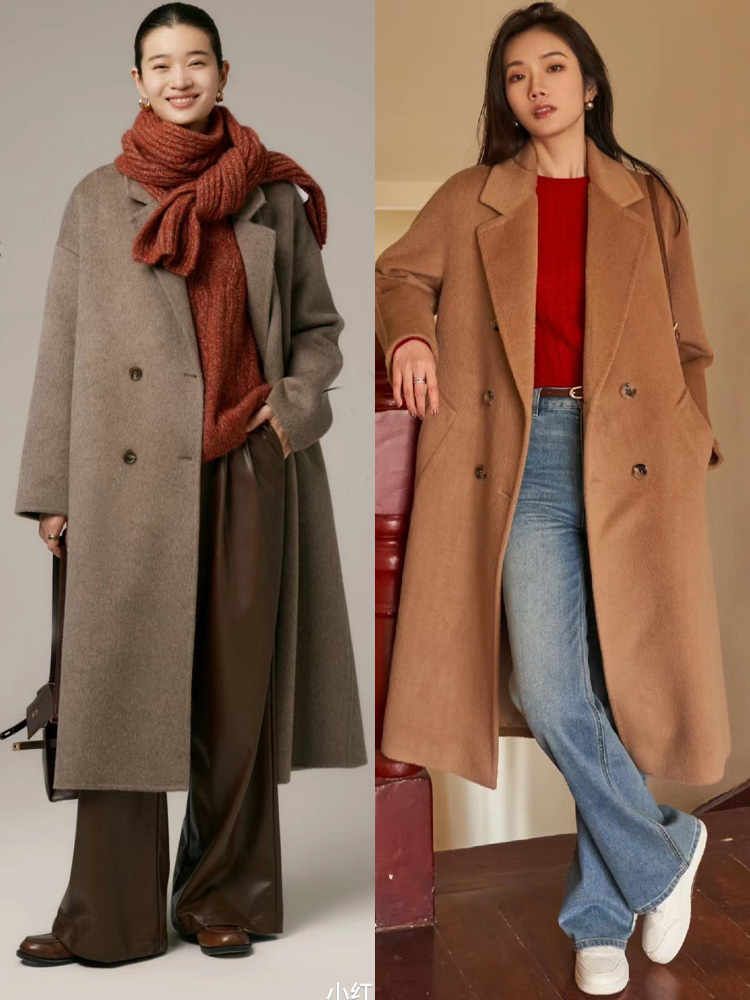 "驼色"大衣的四种配色方式,照着思路打扮,美得高级又显气质_腾讯新闻