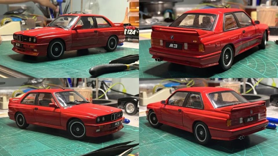 爱拆车模 | 骨科接诊!autoart 1:18 宝马 m3 e30 汽车模型