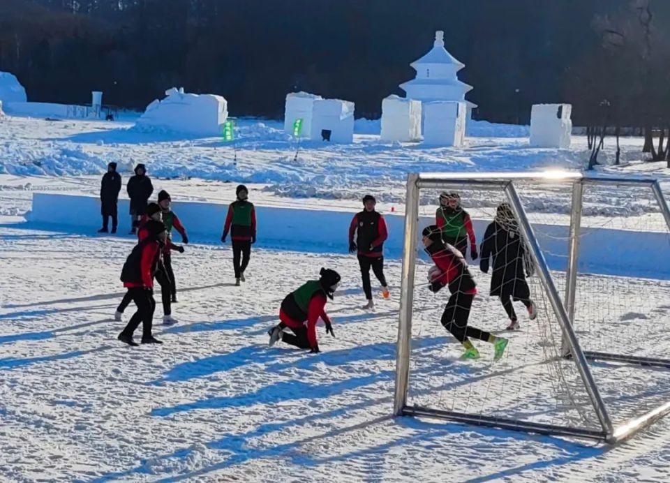 春城杯2023長春淨月潭五人制雪地足球賽等您來踢亞泰小將提前熱場