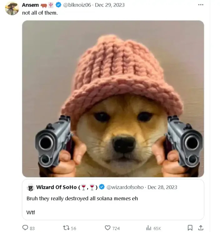 复盘wifsolana上又一个万倍币帽子狗的致富经为何