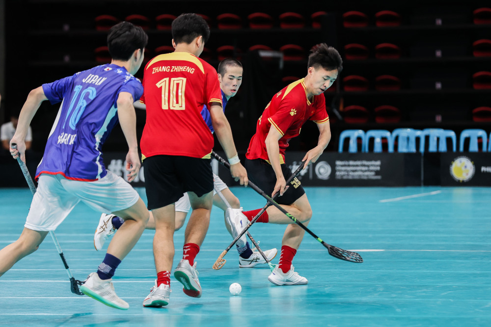 软式曲棍球——世锦赛预选赛:中国队不敌日本队