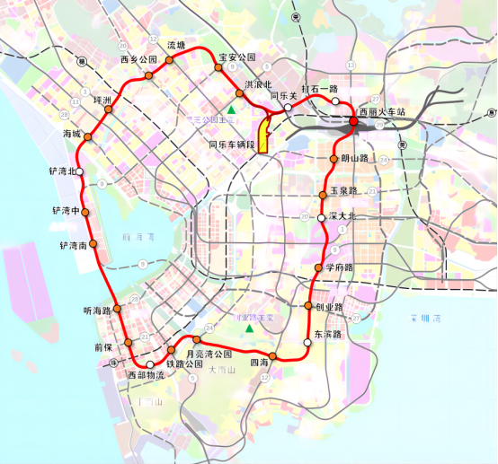 深圳地铁19号线惠州段图片