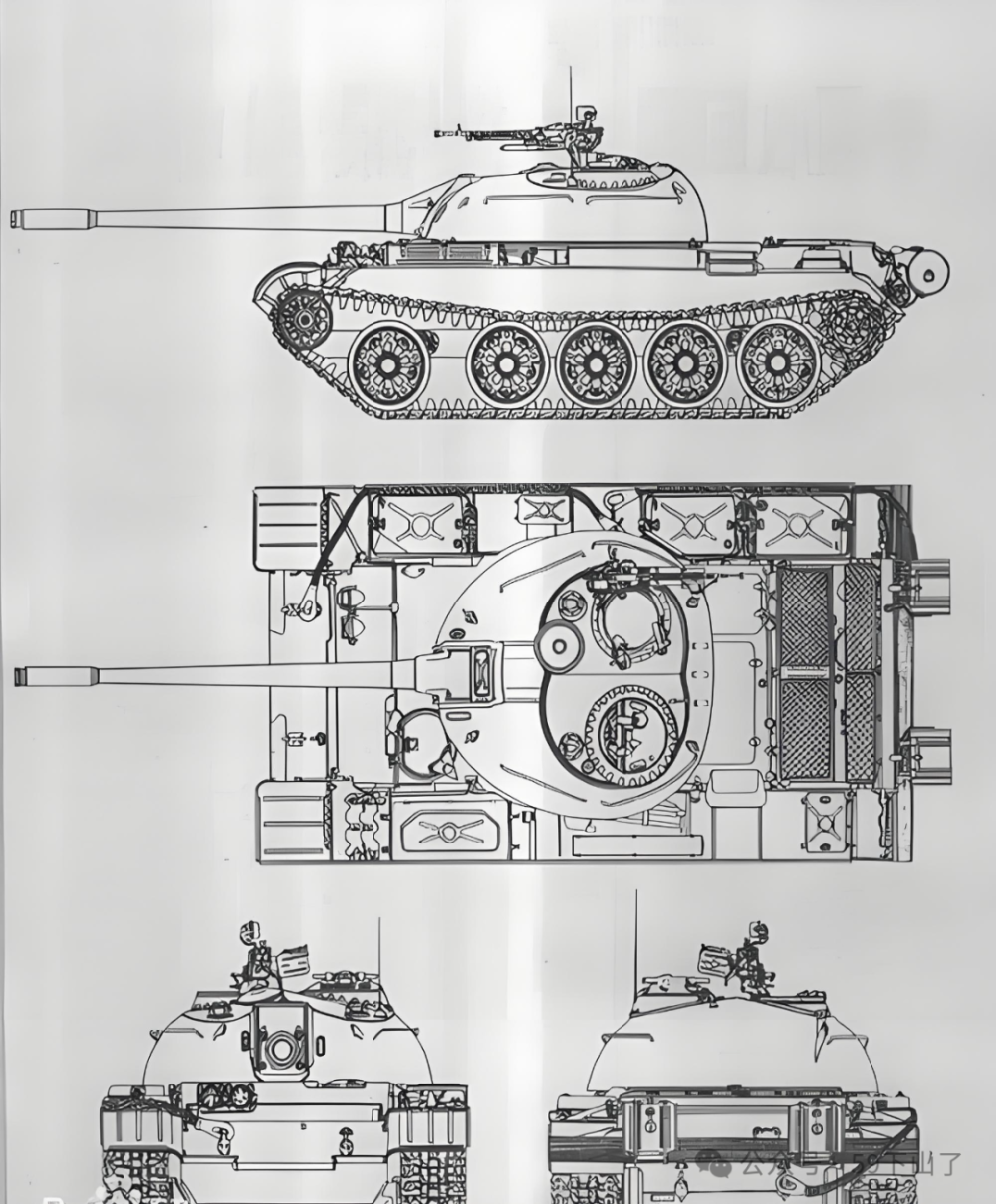 1960-1961年,装甲兵科学技术研究所对已生产出的59式坦克性能进行全面