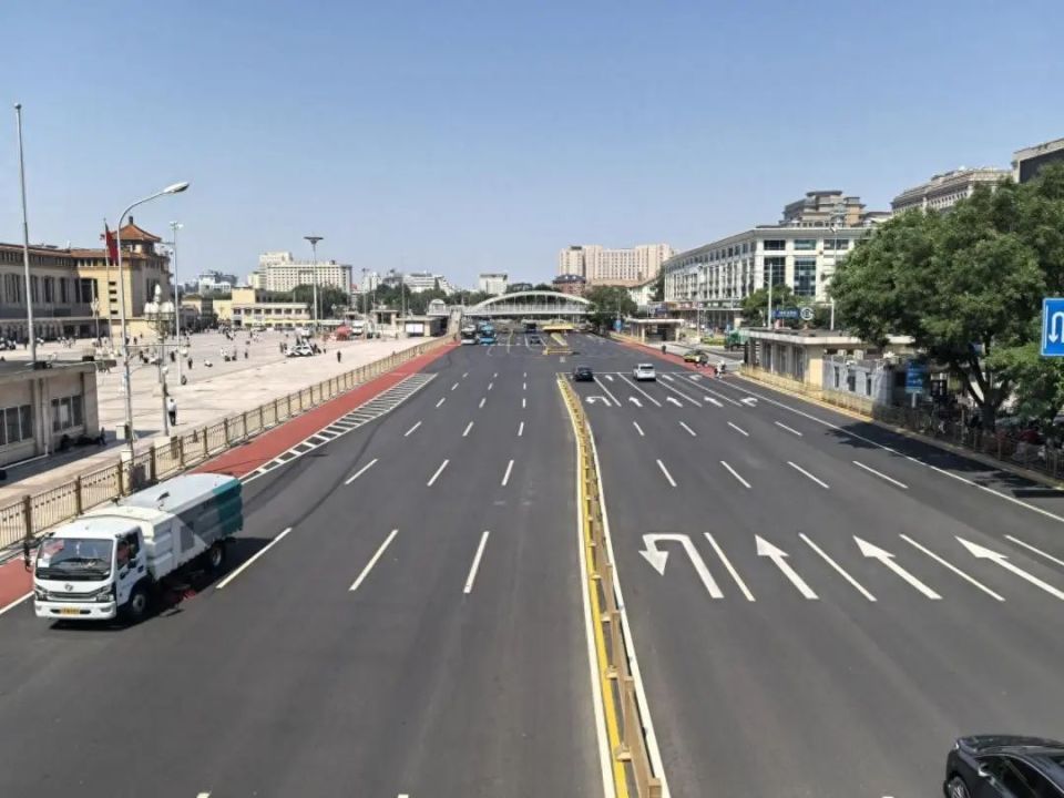 北京市城市道路养护管理中心今天(5月27日)上午发布,2024年首批5条市