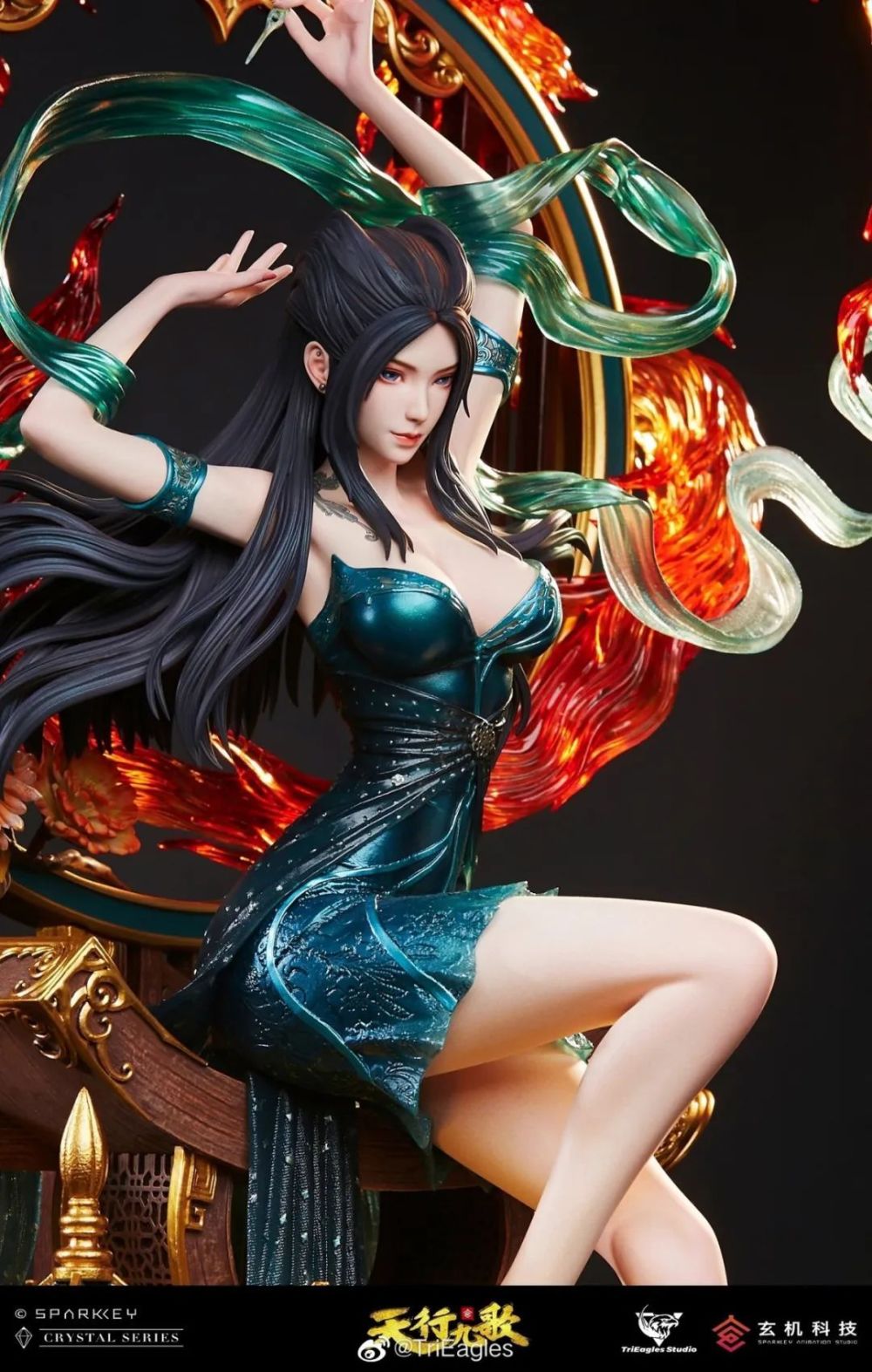 腿玩年这款焰灵姬也太美了