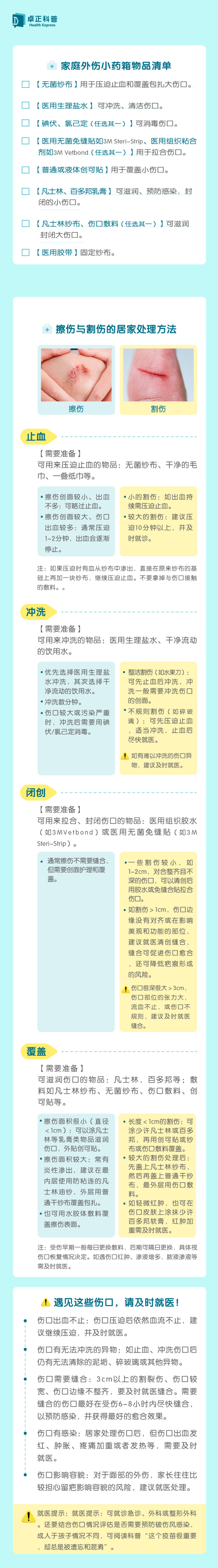 伤口用错消毒剂,耽误愈合!外伤该用什么消毒?