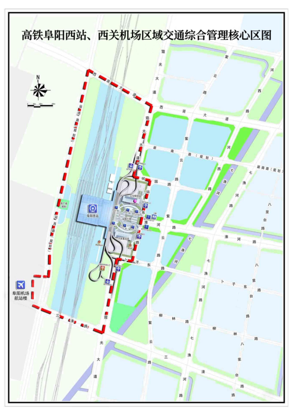 阜阳颍泉区高铁线路图图片