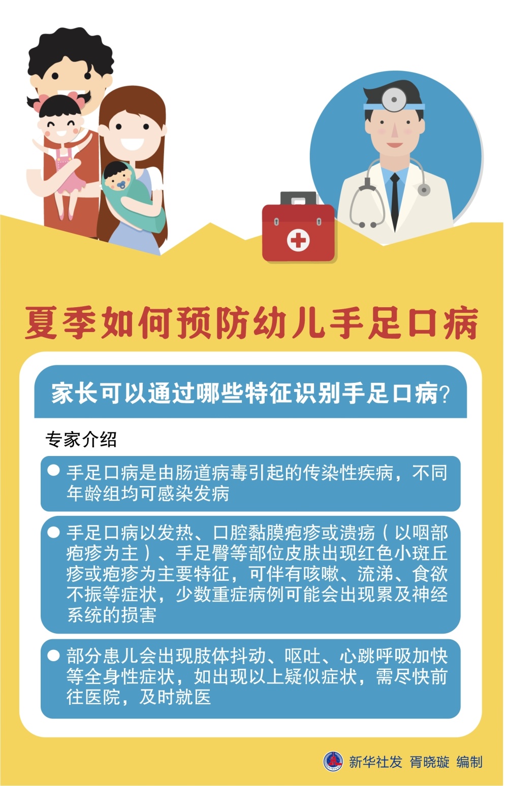(图表)[医卫]夏季如何预防幼儿手足口病(1)