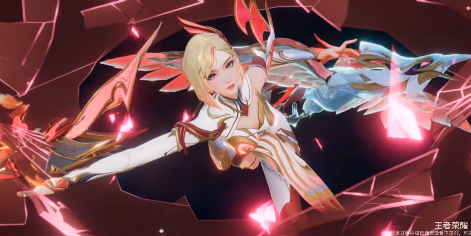 王者荣耀荣耀战令镜新皮曝光,干净利落,国风和科幻感完美结合