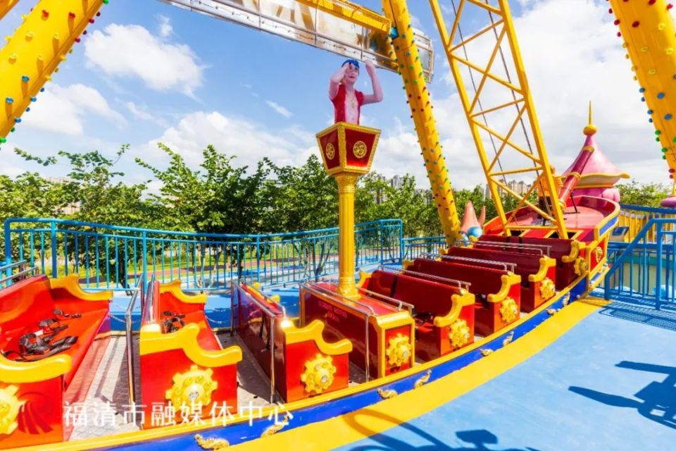 15套大型游乐设备今天上午,小编在福清乐园看到今后在福清就能享受了!