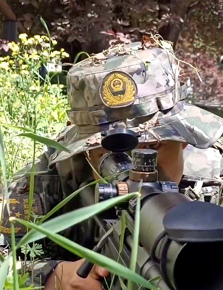 部队配发的圆边帽亮相-腾讯新闻