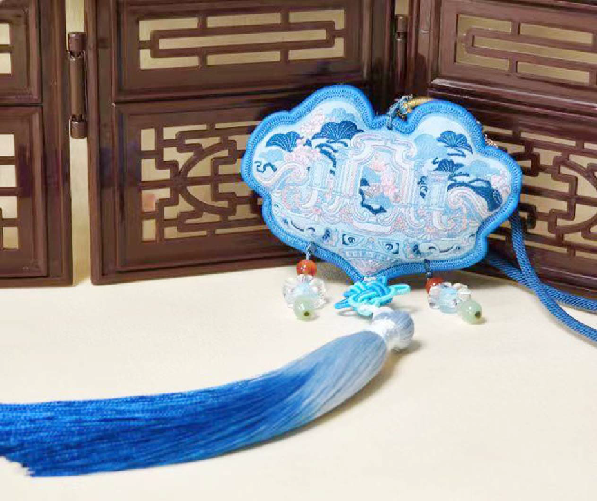 谢馥春圆明园联名香包开售