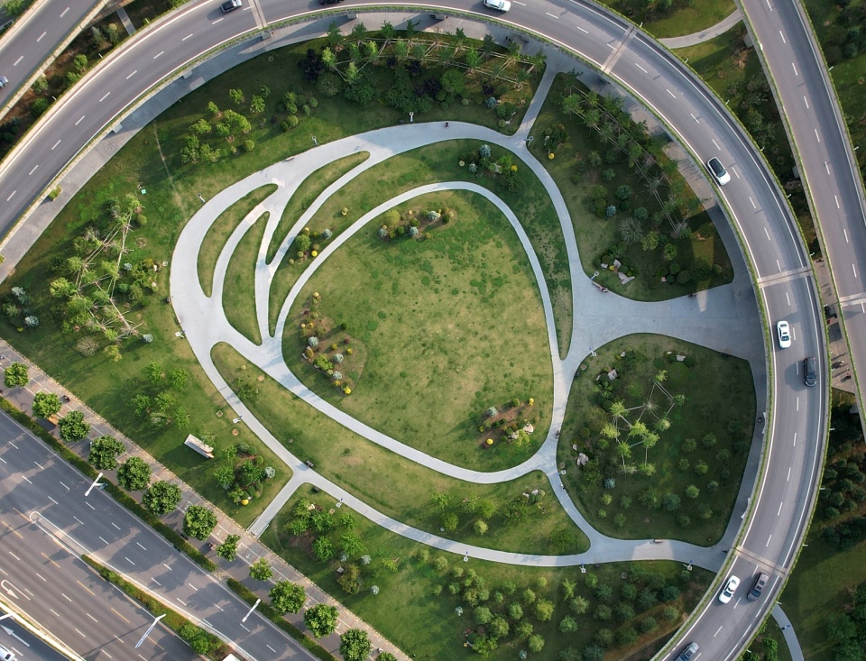 郑州这个蝴蝶形状的小公园你见过吗