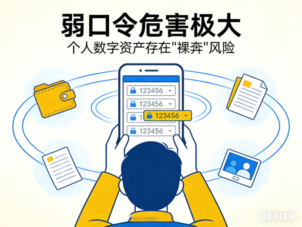 警惕弱口令，否则你的账号会“门户大开”！_腾讯新闻