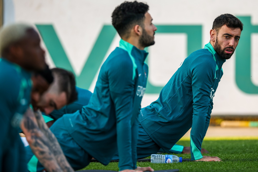 足球葡萄牙队备战友谊赛