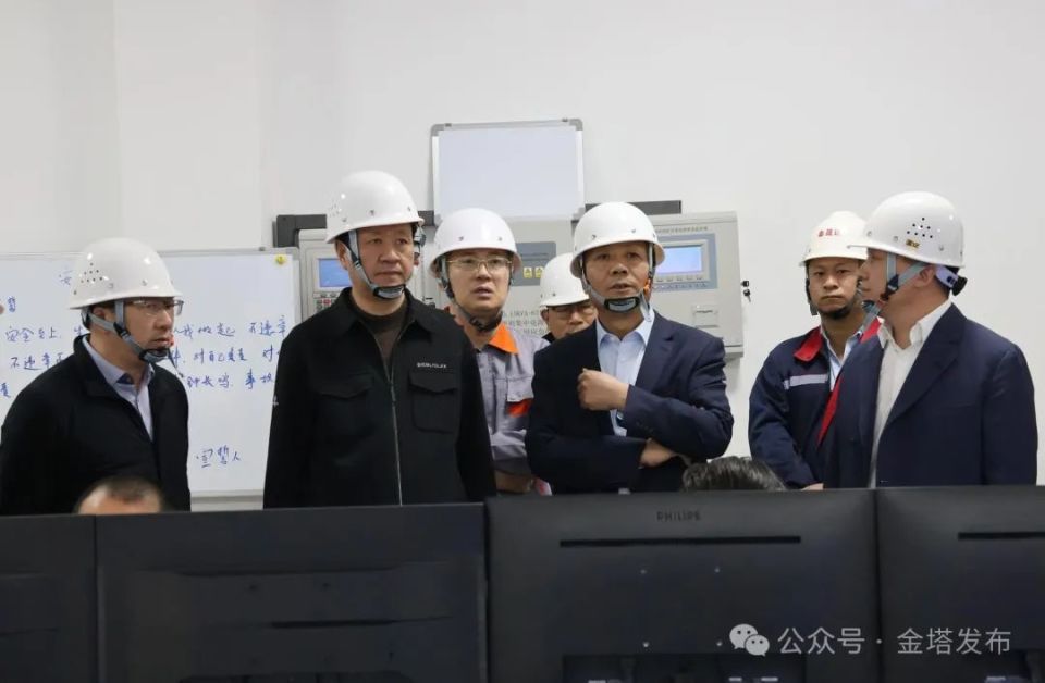 河南利源集团来金塔县考察