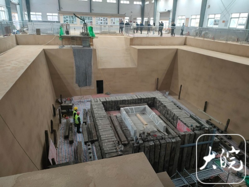 历时近四年,六安双墩一号汉墓遗址本体保护工程进入"收尾"阶段_腾讯