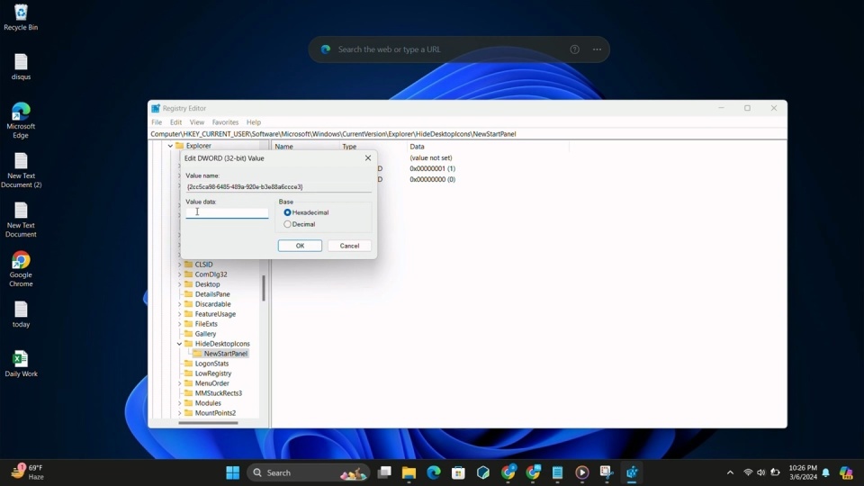 如何在 Win11 Moment 5 删除“Learn about this images”图标_腾讯新闻