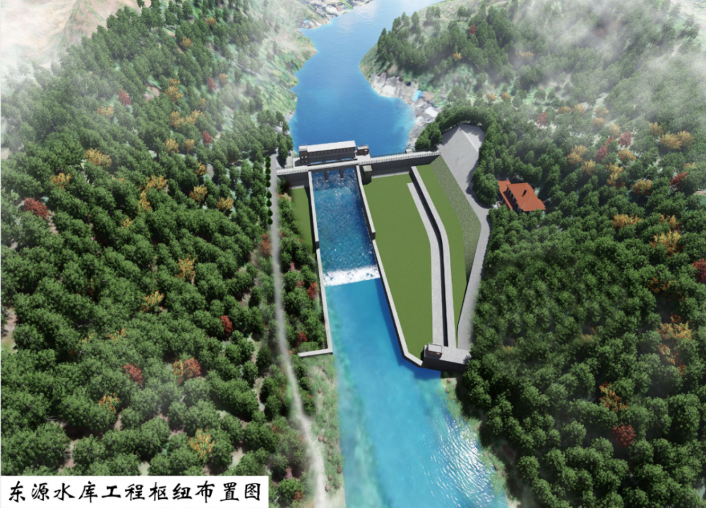3月29日,全省首例水利工程"评定分离"项目——萍乡市东源水库工程枢纽