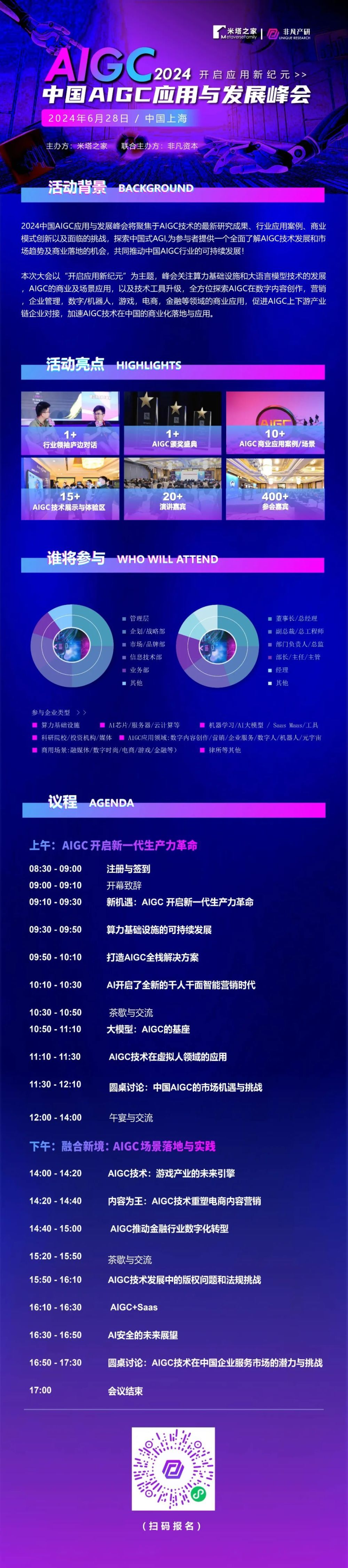 6.28·上海·2024中国AIGC应用与发展峰会火热报名中！ · 原文图片 1