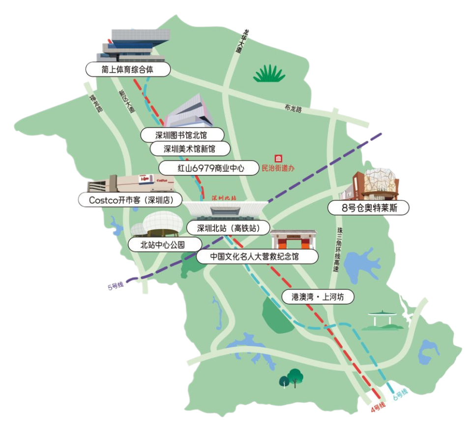 在"都市绿谷"中,邂逅民治街道"红色薪火"