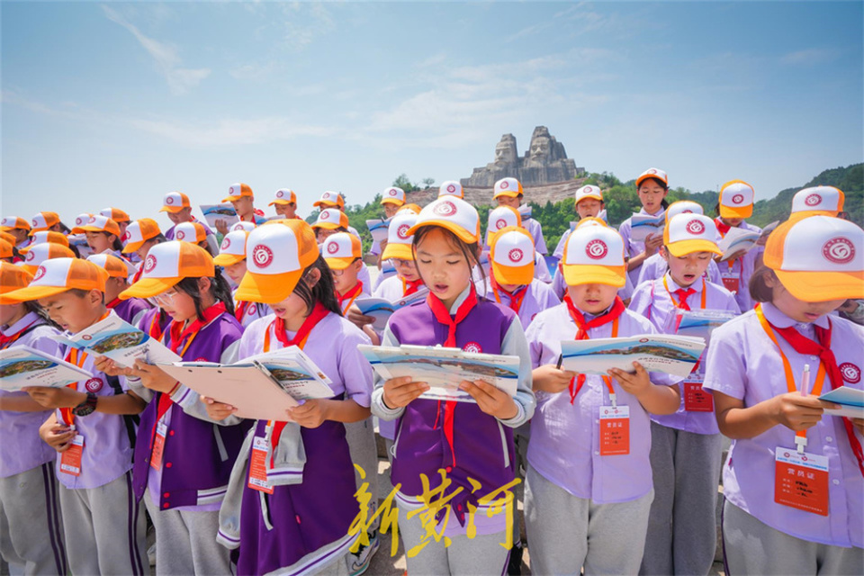 跨越山河两省,白马山小学学生开启河南研学第一天