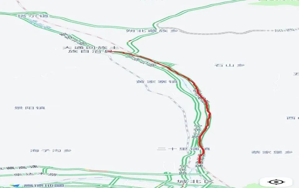 张汶高速宁大段易拥堵路段及建议绕行分流路线张汶高速宁大段施工路段