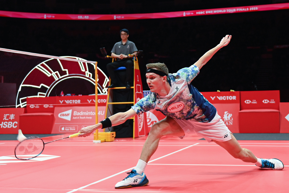 羽毛球——世界巡回赛总决赛:安赛龙晋级决赛