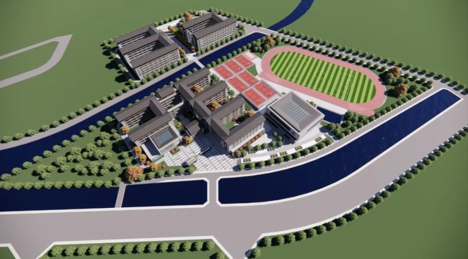 5月30日上午,霞浦县民族中学迁建项目举行开工奠基仪式,副县长叶小舜