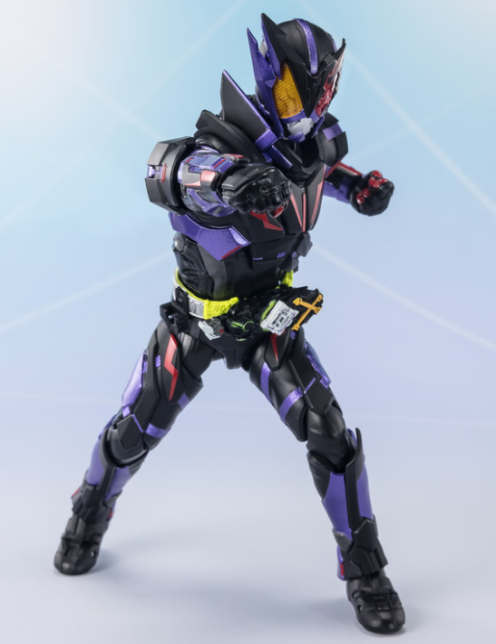 《假面骑士01》中,"使用"绝灭驱动器",搭配"亚克蝎子程式升华钥"变身