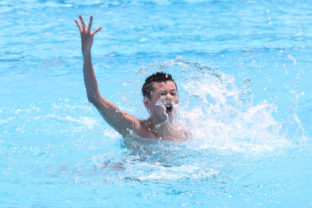 (体育)花样游泳——世界杯埃及站:杨顺诚获男子单人自由自选冠军_腾讯