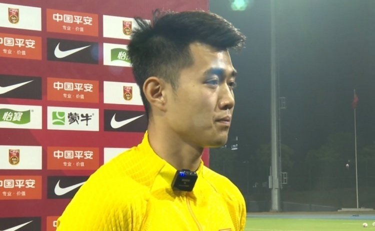 赵博很庆幸跟中国最顶尖的球员一起训练首次为国征战很激动