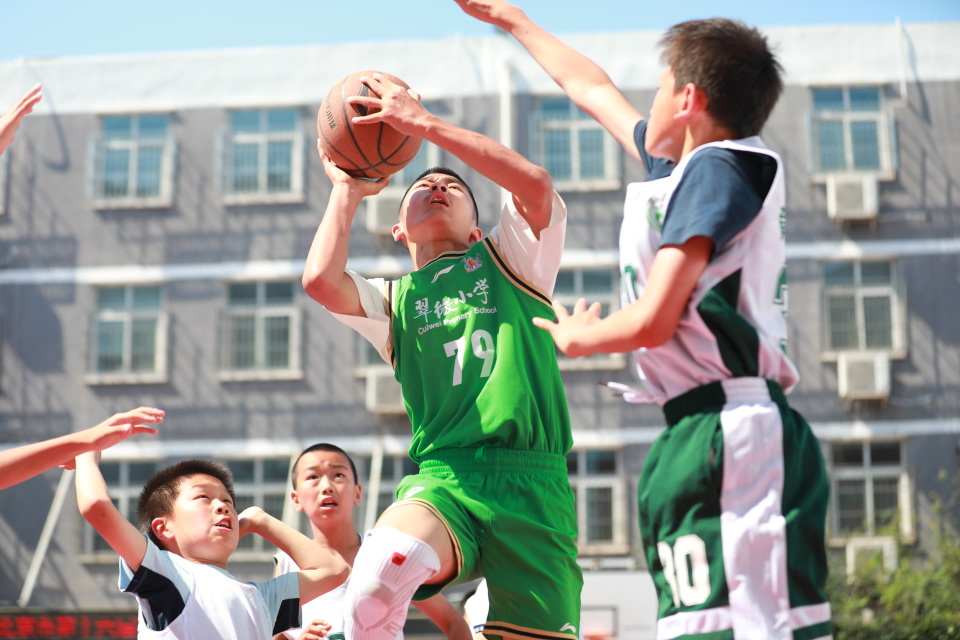 运动中过儿童节 北京市第十六届"八喜杯"小篮球精英赛开赛